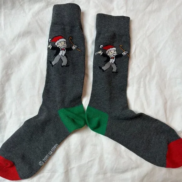 Hasbro | Underwear & Socks | Hosbro Mens Christmas Dress Socks One Size |  Poshmark